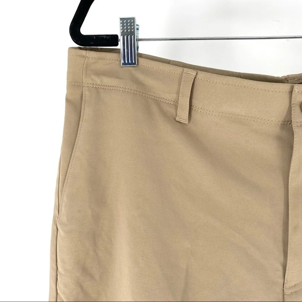 PRO Tour Men's 9" Inseam Comfort Stretch Tech Flat Front Shorts - 38 - Picture 2 of 7